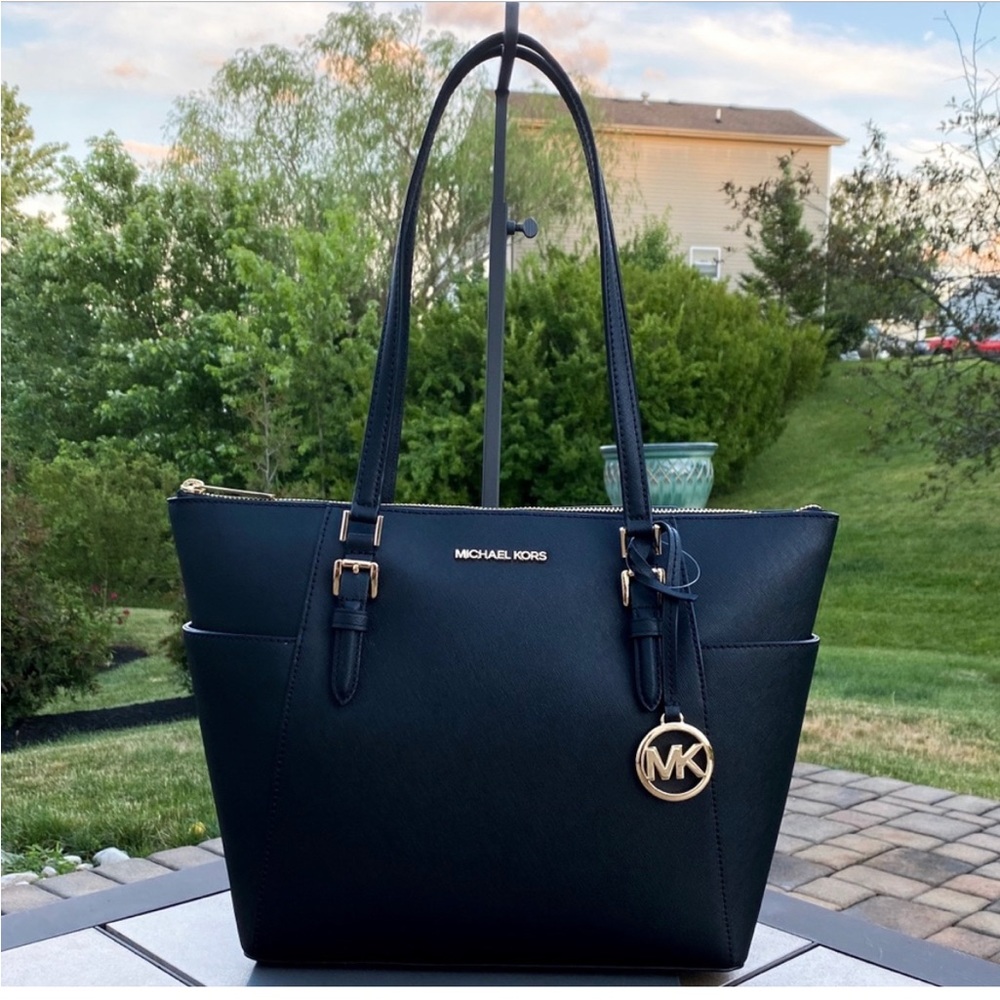NWT Michael Kors Charlotte Top Zip Tote
